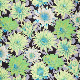 Kaffe Fassett Collective - February 2021 Cool Cactus Flower Contrast Yardage