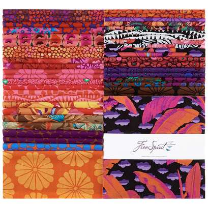 Kaffe Fassett Collective February 2021 Hot 10" Squares