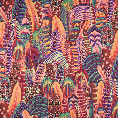 Kaffe Fassett Collective - February 2021 Hot Feathers Summer Yardage
