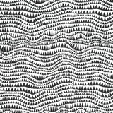 Kaffe Fassett Collective - February 2021 Hot Sharks Teeth Black Yardage