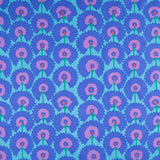 Kaffe Fassett Collective February 2022 - Regal Fans Blue Yardage Primary Image