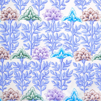 Kaffe Fassett Collective - Peacock Passion Mughal White Yardage