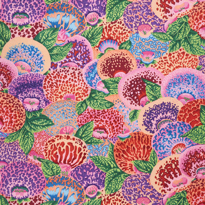 Kaffe Fassett Collective Spring 2018 - Bright Ladys Purse Red Yardage