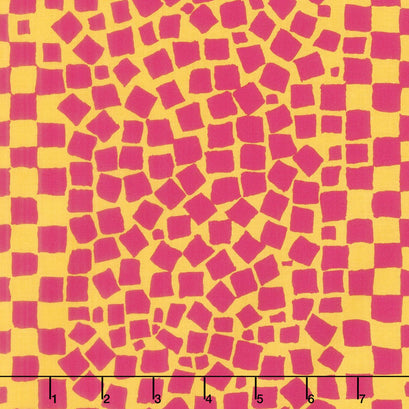 Kaffe Fassett Collective Spring 2019 - Bright Chips Yellow Yardage