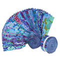 Kaffe Fassett Collective Stash Blue Florals 2.5" Strips