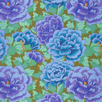 Kaffe Fassett Collective - Stash Kimono Cobalt Yardage