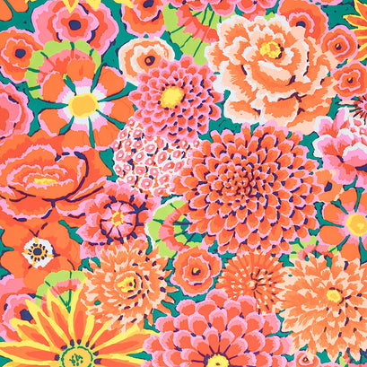 Kaffe Fassett - Enchanted Red 108" Wide Backing
