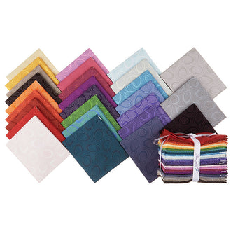 Kaffe Fassett - Saturday Stash Aboriginal Dot Fat Quarter Bundle