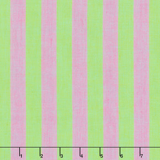 Kaffe Fassett Shot Cotton Stripes - Wide Stripe Apple Yardage