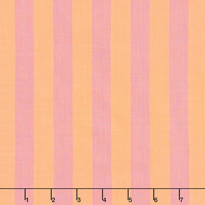 Kaffe Fassett Shot Cotton Stripes - Wide Stripe Cantaloupe Yardage