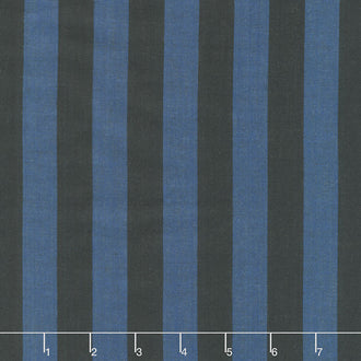 Kaffe Fassett Shot Cotton Stripes - Wide Stripe Ink Yardage