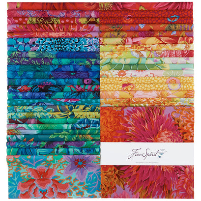 Kaffe Florals Rainbow 10" Squares