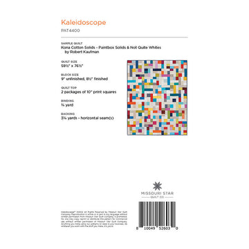 Kaleidoscope Quilt Pattern by Missouri Star Alternative View #1