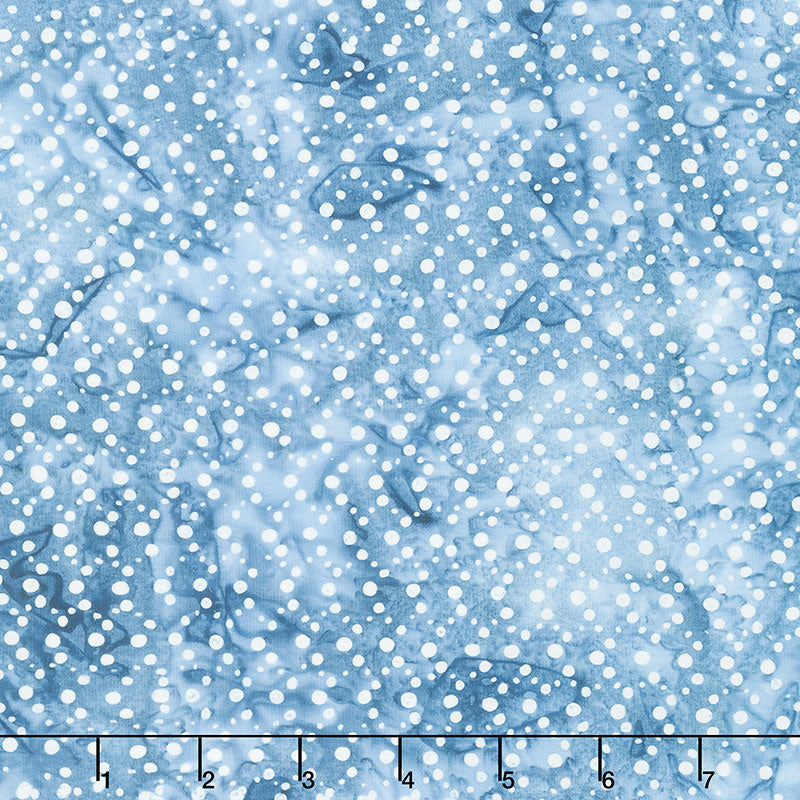 Kasuri - Dots Denim Yardage