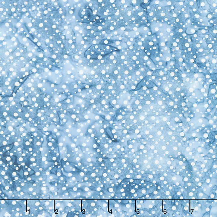 Kasuri - Dots Denim Yardage