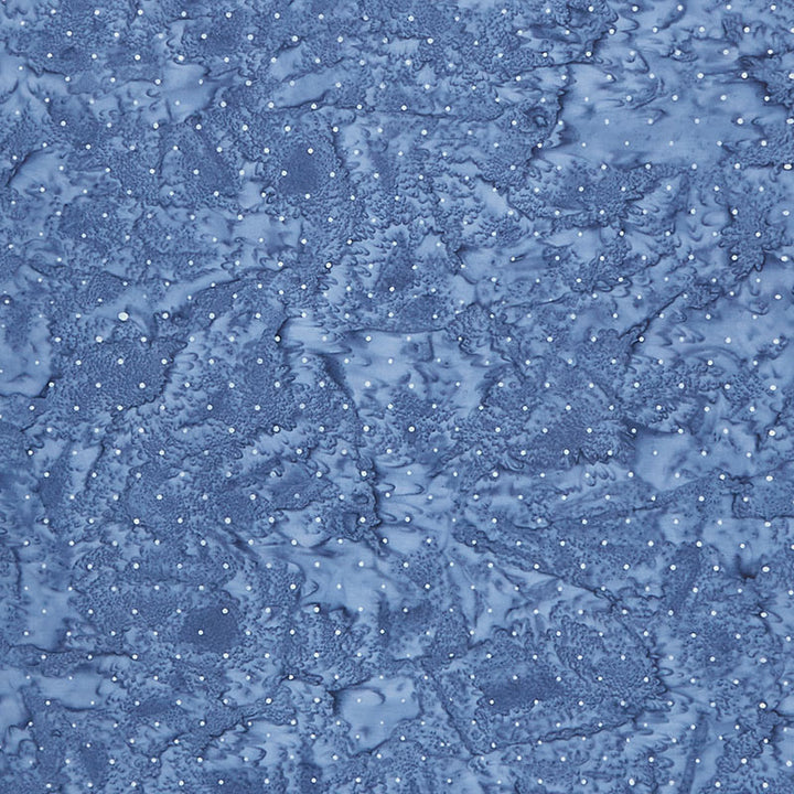 Kasuri - Pindot Blue Yardage