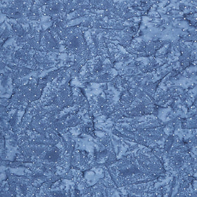 Kasuri - Pindot Blue Yardage