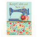 Keep Calm and Sew On Pocket Notepad