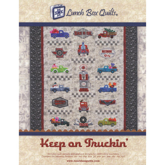 Keep on Truckin' Pattern with Embroidery CD