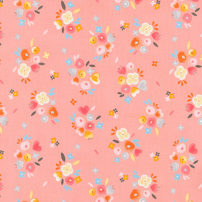 Kenzie - Baby Bouquets Rose Yardage