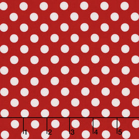 Kimberbell Basics - Dots Red Yardage