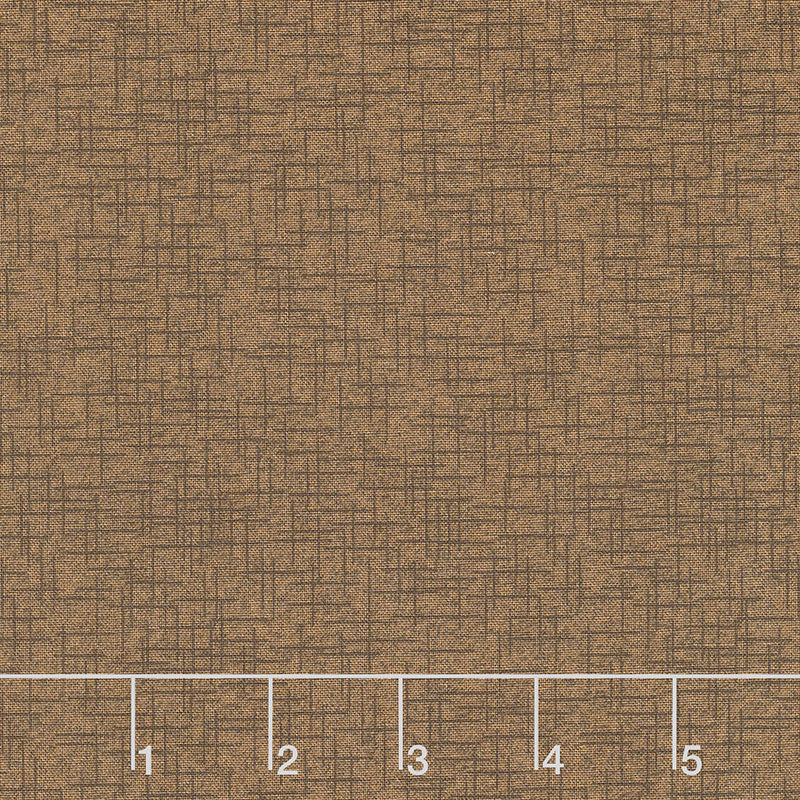 Kimberbell Basics - Linen Texture Brown Yardage