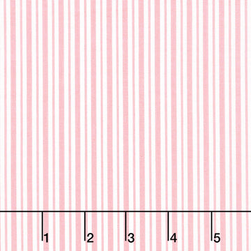 Kimberbell Basics - Mini Awning Stripe Pink Yardage