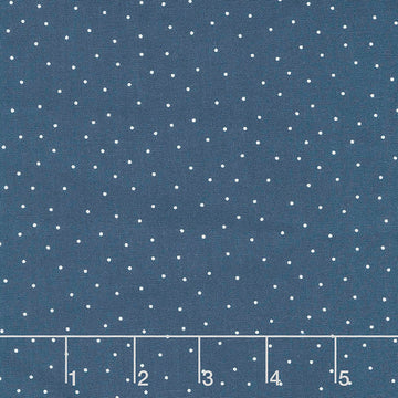 Kimberbell Basics - Tiny Dots Navy Yardage