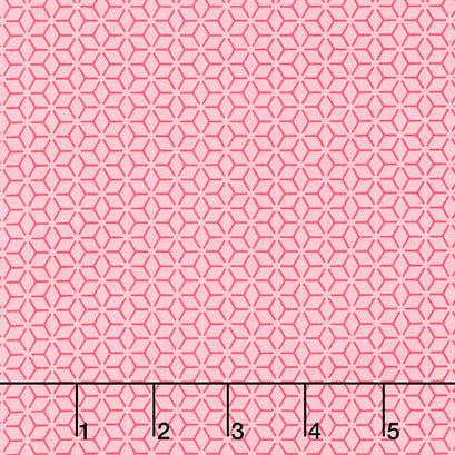 Kimberbell - Connected Stars Pink 108" Wide Backing
