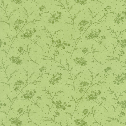 Kimberbell - Make a Wish Green 108" Wide Backing