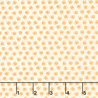 Kitty Corn - Candy Corn Ghost Yardage