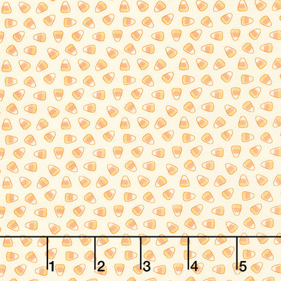 Kitty Corn - Candy Corn Ghost Yardage
