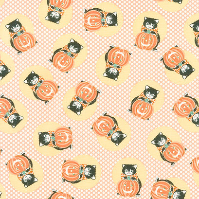 Kitty Corn - Kitty Pumpkin Yardage