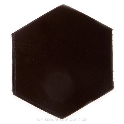 Kona Cotton - Black Hexie Cuts
