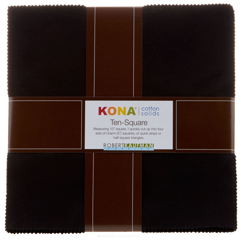 Kona Cotton Black, Fabric by the Yard Cut by the Yard Black 
