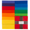 Kona Cotton - Bright Rainbow Palette Ten Squares