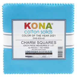 Kona Cotton Color of the Year 2021 Charm Pack