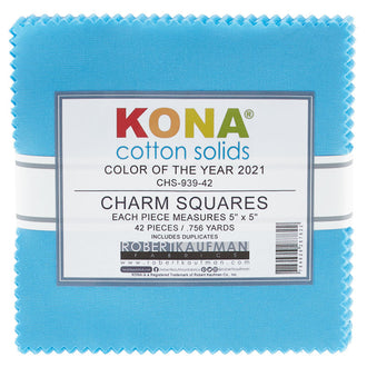 Kona Cotton Color of the Year 2021 Charm Pack