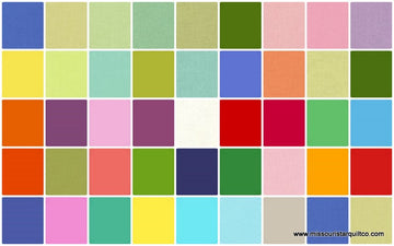 Kona Cotton - New Bright Palette Charm Pack