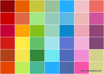 Kona Cotton - New Bright Palette Roll Up