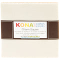 Kona Cotton - Not Quite White Charm Pack