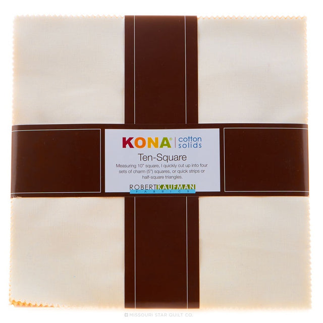 Kona Cotton - Not Quite White Ten Squares
