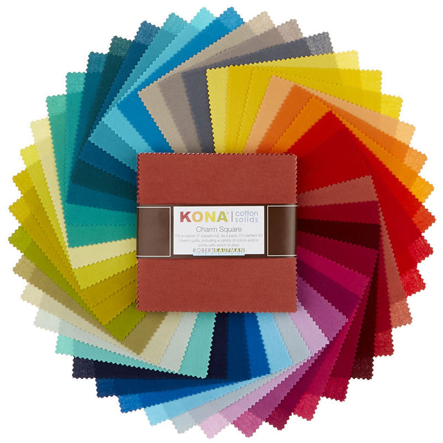 Kona Cotton Paintbox Charm Pack
