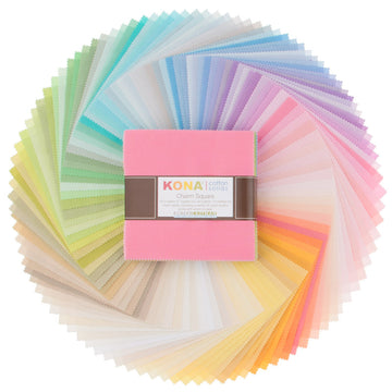 Kona Cotton - Pastel Colorstory Charm Pack