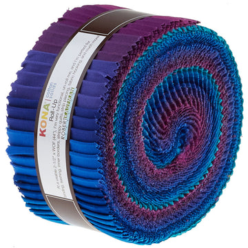 Kona Cotton - Peacock Palette Roll Up Alternative View #1