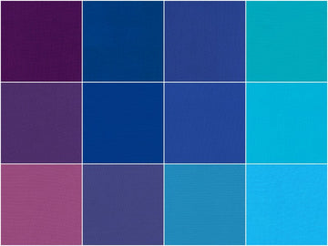 Kona Cotton - Peacock Palette Roll Up Alternative View #2