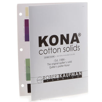 Kona Cotton Solids Color Card