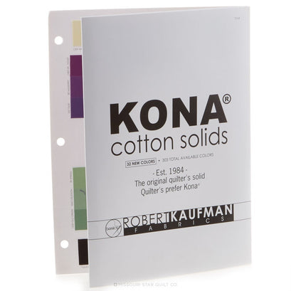 Kona Cotton Solids Color Card