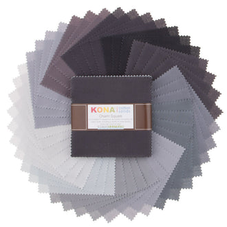 Kona Cotton - Stormy Skies Charm Pack