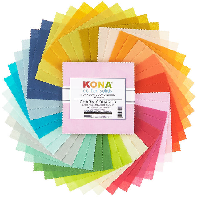 Kona Cotton Block of the Month Free Pattern: Robert Kaufman Fabric Company